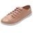 Tênis Moleca Casual Feminino Textura Lisa 5605.412 - Nude