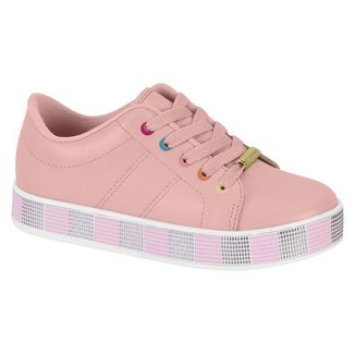 Tênis molekinha infantil menina rosa 2520.1620