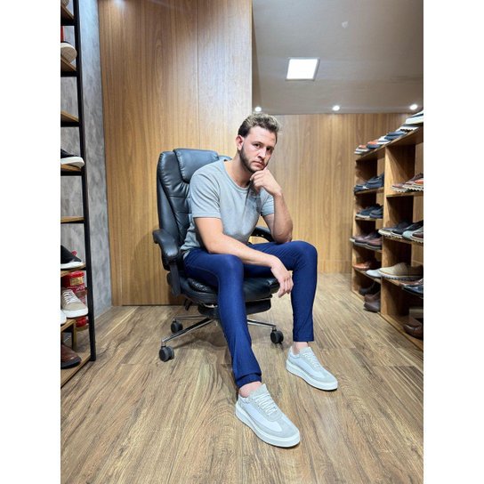 Tênis Mr Light Casual Sneaker Camurça Masculino