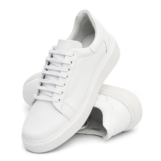 Tênis Mr Light Premium Couro Nobre Confort Masculino