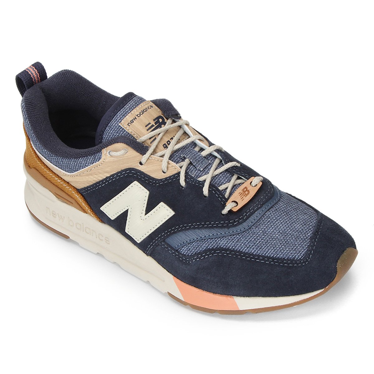 new balance bege masculino