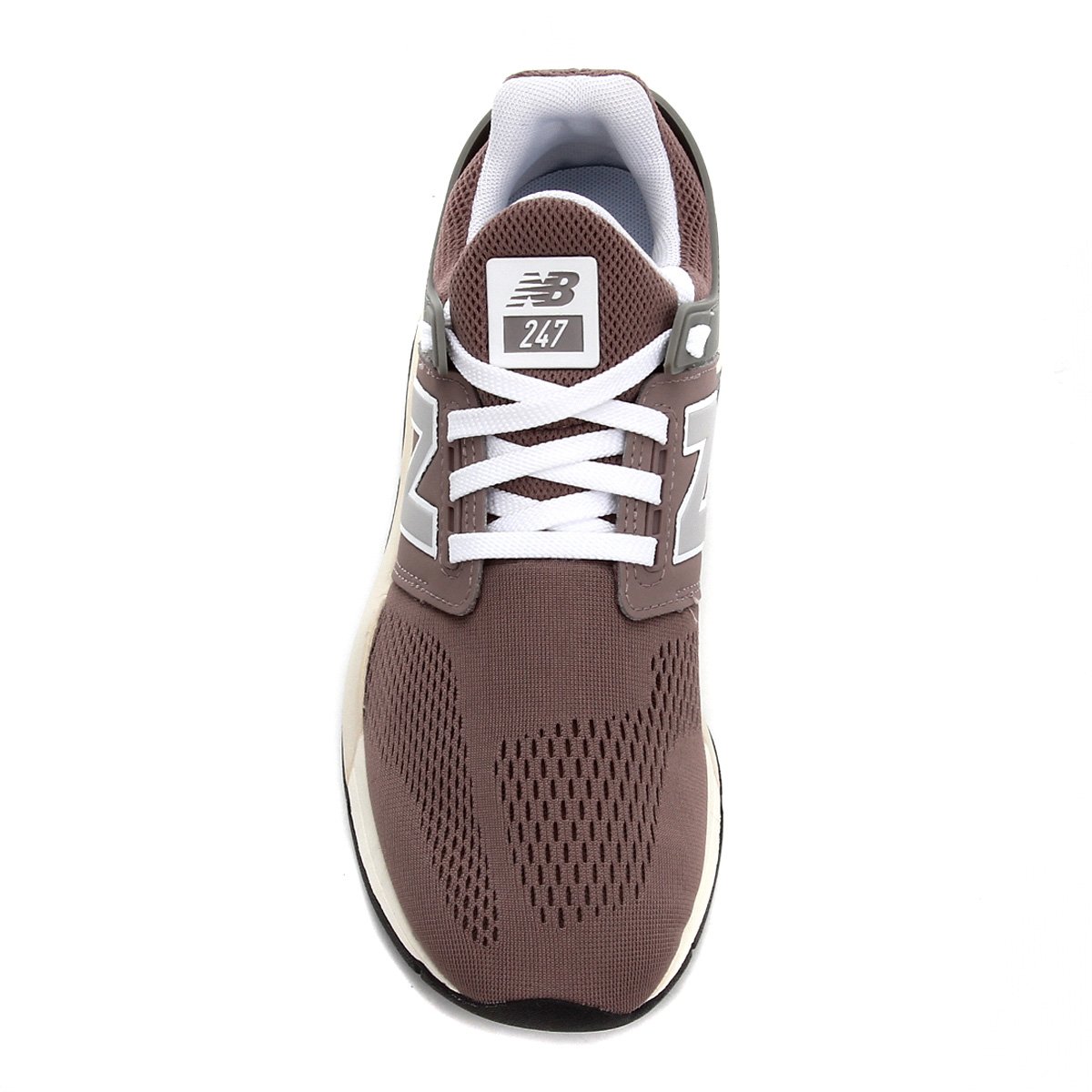 new balance feminino marrom