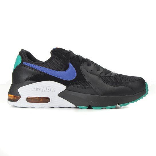 Tenis Nike Air Max Excee Masculino Preto E Azul Allianz Parque Shop