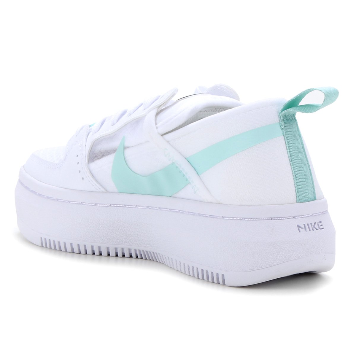 tênis nike court vision alta txt feminino branco