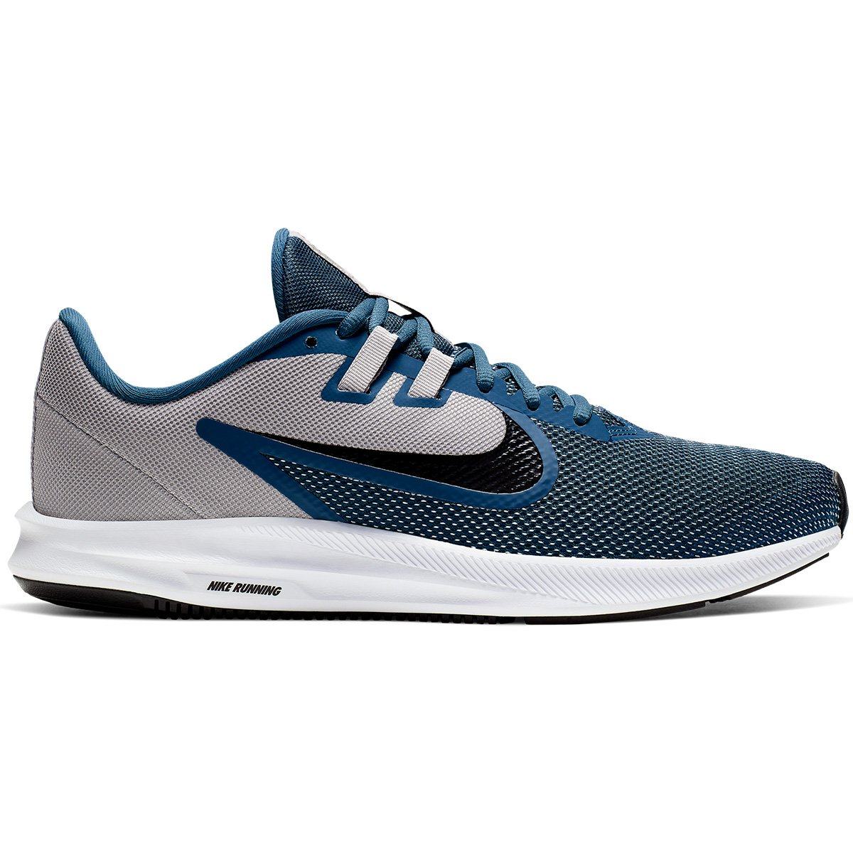 nike cinza e azul