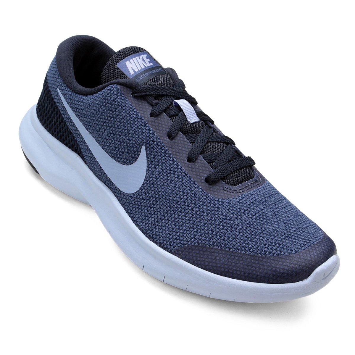 tenis nike azul e cinza