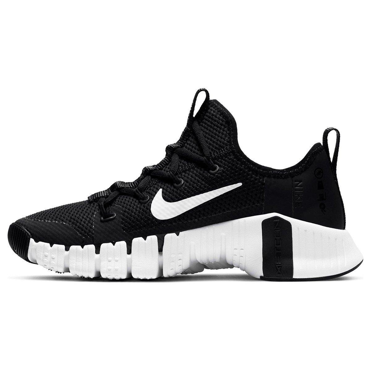 nike free feminino preto