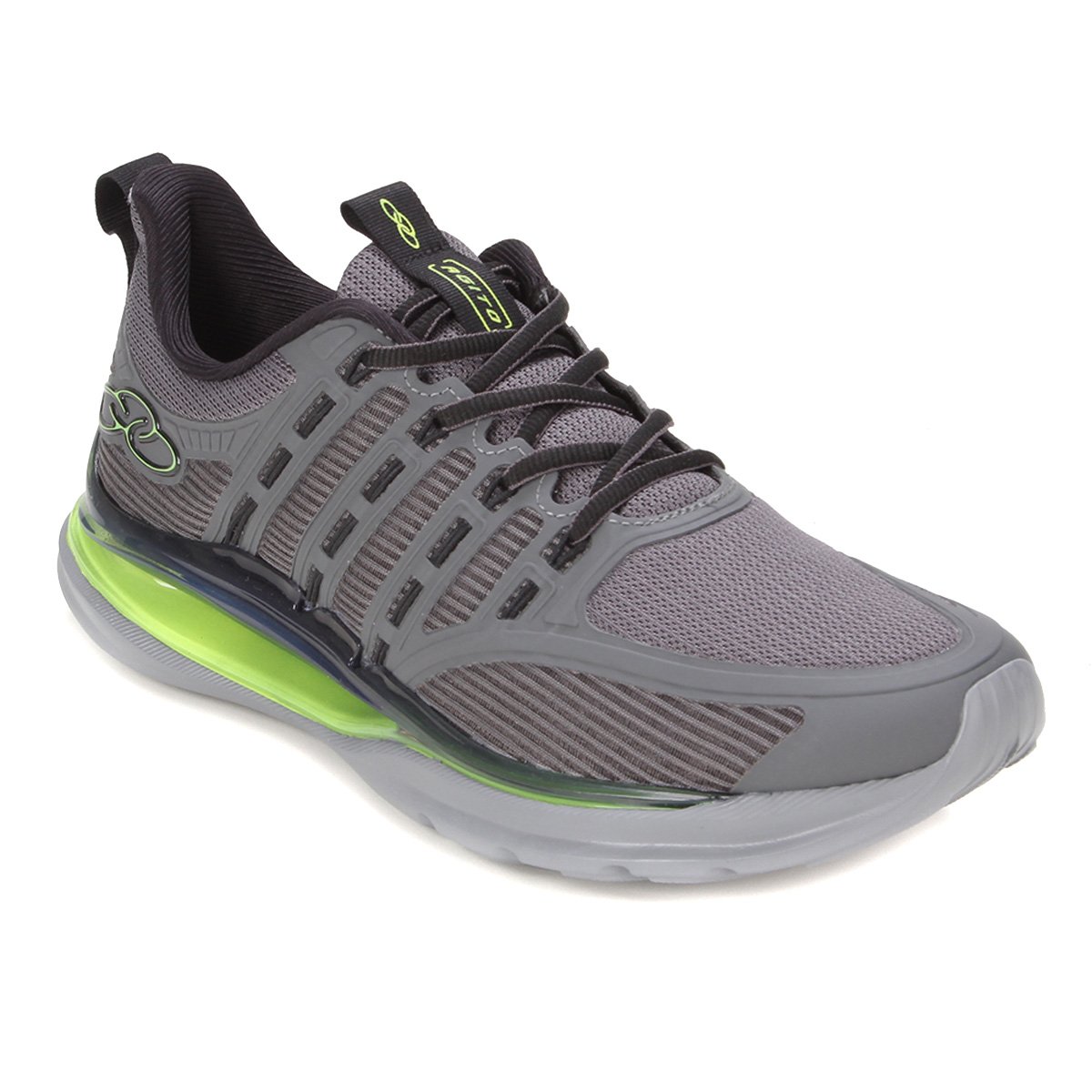 Tênis Olympikus Agito Masculino - Chumbo+Preto | Allianz Parque Shop