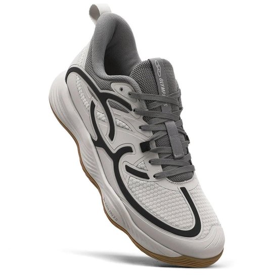 Tênis Olympikus QU4DRA BR1 Unissex Cinza