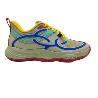 Tenis Olympikus Quadra Br1 Dourado Multi