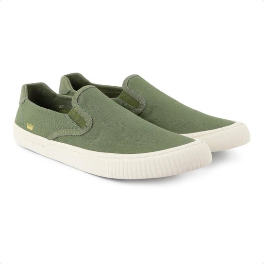 Tênis Osklen Canvas Slip On Masculino