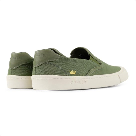 Tênis Osklen Canvas Slip On Masculino