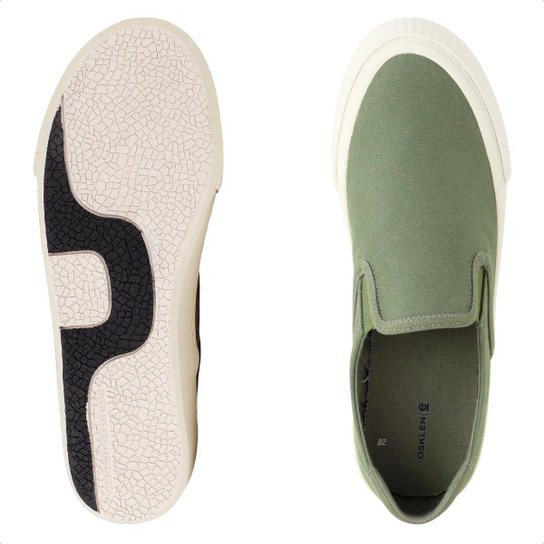 Tênis Osklen Canvas Slip On Masculino