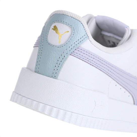 Tênis Puma Carina L BDP Branco Lilás e Azul - Feminino