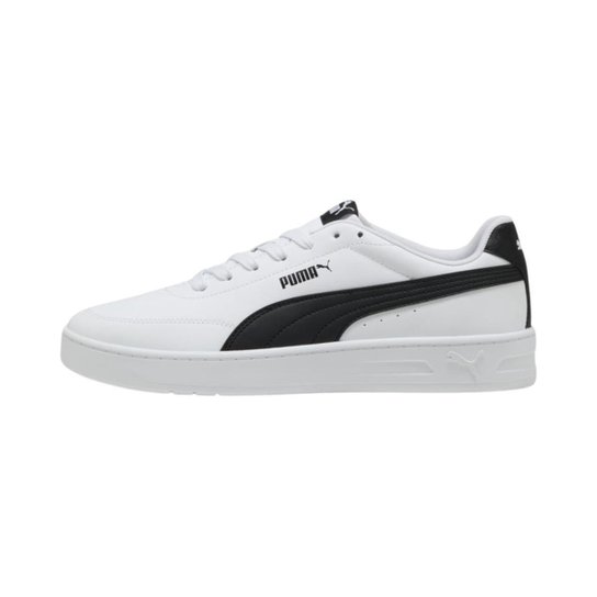 Tênis Puma Court Classic Clean Masculino e Preto