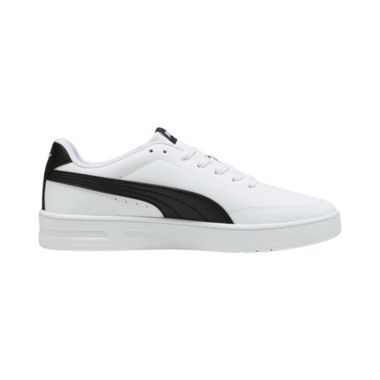 Tênis Puma Court Classic Clean Masculino e Preto
