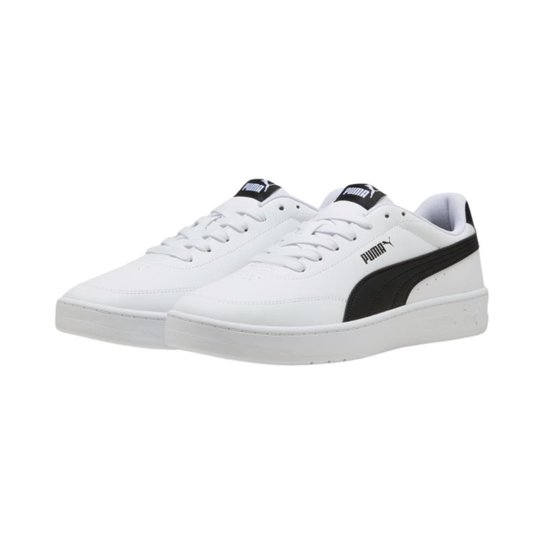 Tênis Puma Court Classic Clean Masculino e Preto