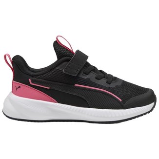 Tênis Puma Flyer Runneing 3 Infantil Preto e Rosa