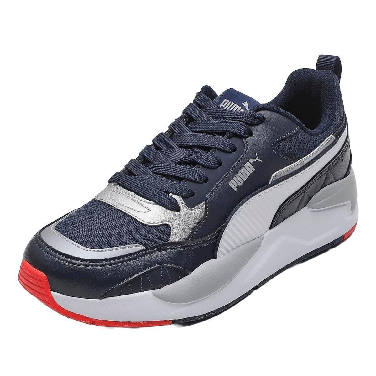 Tênis Puma X-Ray 2 Square Bdp Masculino - Cinza+Amarelo - 42