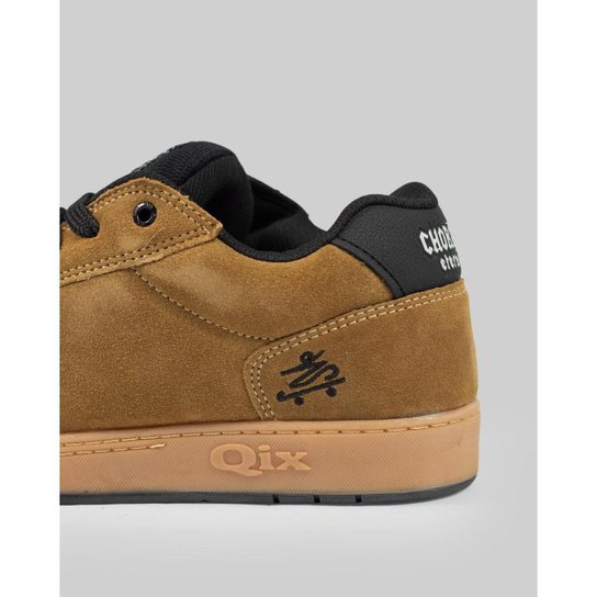 Tênis Qix Chorão Pro Model Allan Mesquita - Caramelo / Preto