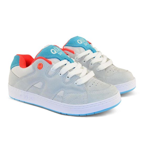 Tenis Qix Plaza 2 Laranja Azul
