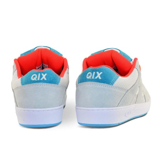 Tenis Qix Plaza 2 Laranja Azul