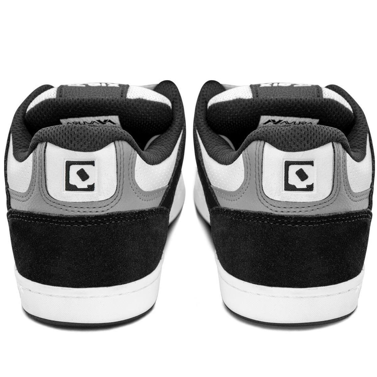 Tênis Qix Skate Retrô AM Cinza Branco | Allianz Parque Shop