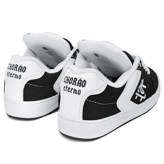 Tênis Qix Unissex Camurça Chorão Lado B | Branco