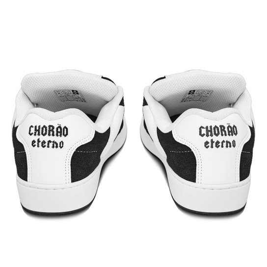 Tênis Qix Unissex Camurça Chorão Lado B | Branco