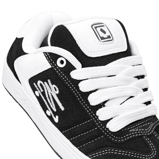 Tênis Qix Unissex Camurça Chorão Lado B | Branco