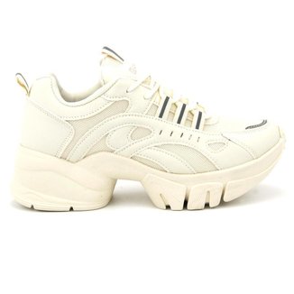 Tênis Ramarim 2480231 Cadarço Flatform Sola Alta Feminino