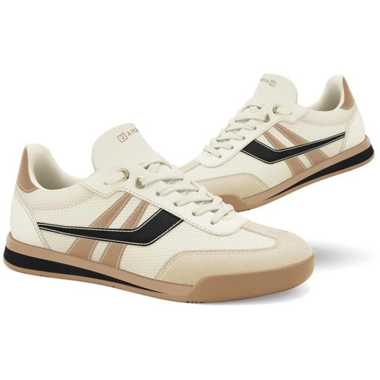 Tênis Ramarim Retrô Sport Mesh Camurça Feminino 25-96101
