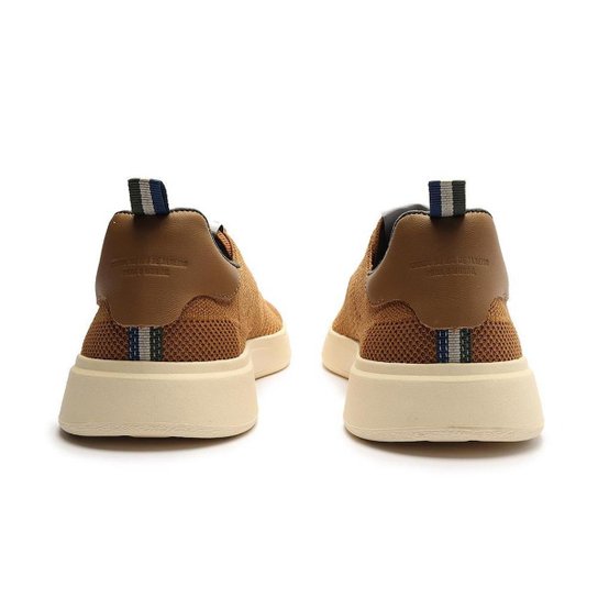 Tenis Reserva Classic Knit Marrom Caramelo