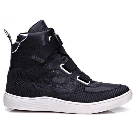 Tênis rock fit pearl jam em couro Feminino