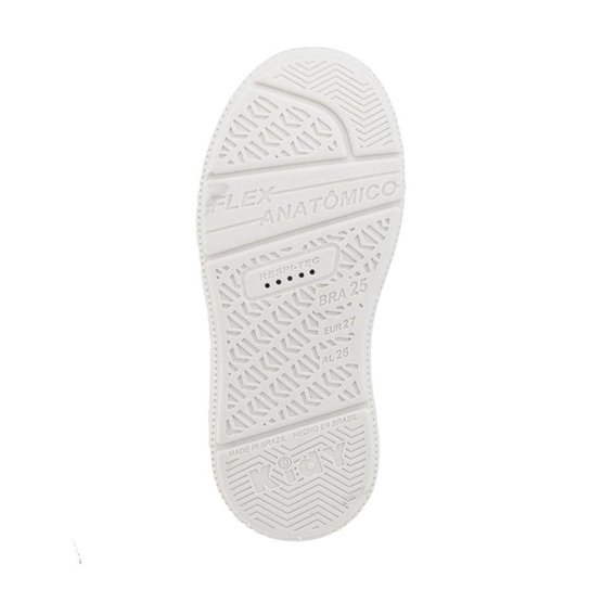 Tênis Sapatênis Infantil Kidy Milão 117.0262 SlipOn Respitec