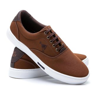 Tênis Sapatênis Masculino Polo Joy Casual Em Lona