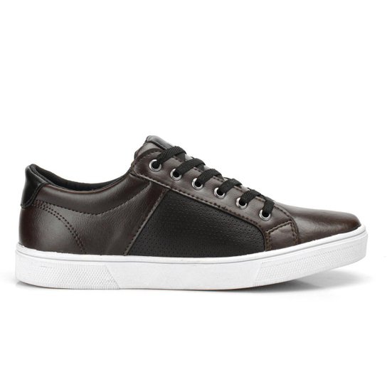 Tênis Sapatenis Masculino Preto Casual Super Conforto e Leve