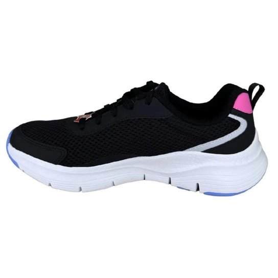 Tênis Skechers Arch Fit - Preto e azul