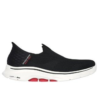 Tênis Skechers Go Walk 7 - Easy On 2 - Preto e branco