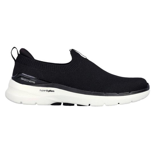 Tênis Skechers Masculino Go Walk 6 Warnock Preto
