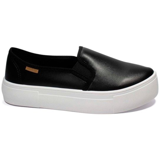 Tênis Slip-On Moleca Napa Sardenha Feminino 5658.530