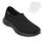 Tênis Slip On Rainha Charm e Meia Feminina - Preto