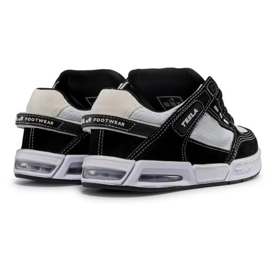 Tênis Tesla Coil Delux Black & White