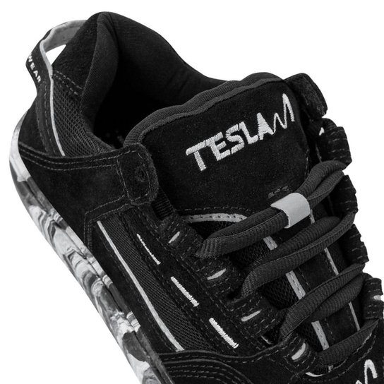 Tênis Tesla Coil Mesclado Unissex | Preto