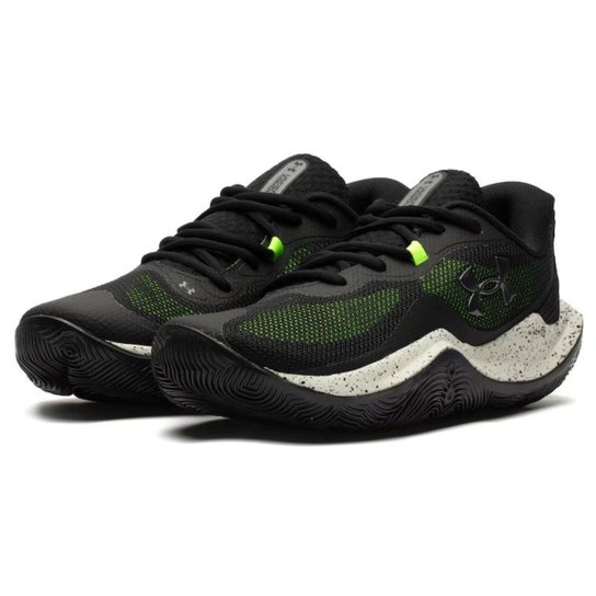 Tênis Under Armour Buzzer 2 Masculino Preto Verde