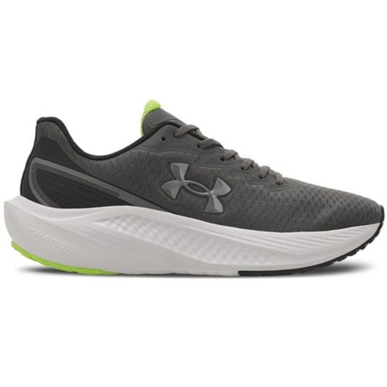 Tênis Under Armour Charged Wing 2 Chumbo e Preto Masculino