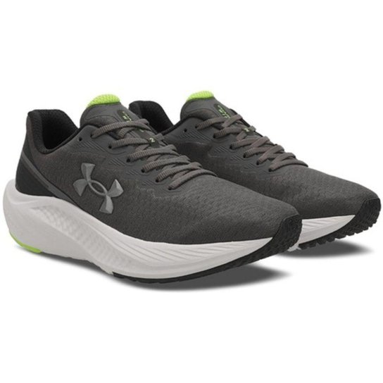 Tênis Under Armour Charged Wing 2 Chumbo e Preto Masculino