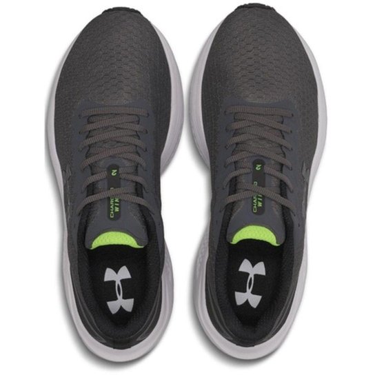Tênis Under Armour Charged Wing 2 Chumbo e Preto Masculino