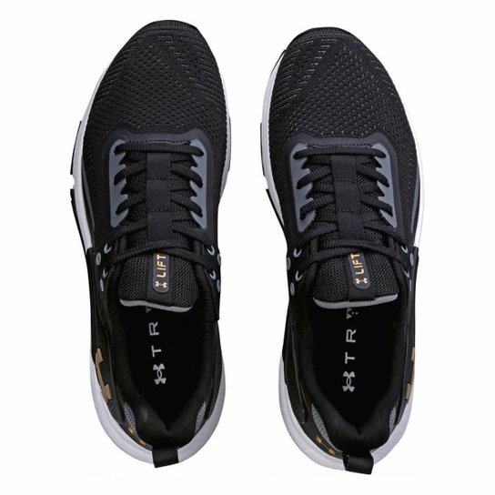 Tênis Under Armour Tribase Lift Unissex Preto Cross Training