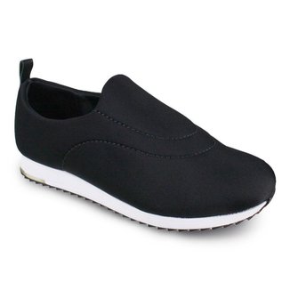 Tênis Usaflex Feminino Slip-On Elastano V9103